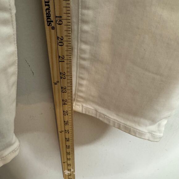 American Eagle Hi-Rise Jegging Women’s Size 24 Short White Next Level Stretch - Picture 9 of 15